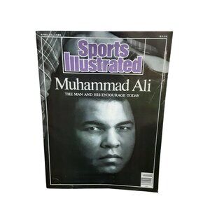 Sports Illustrated April 25 1988 Muhammad Ali Boxing label removed